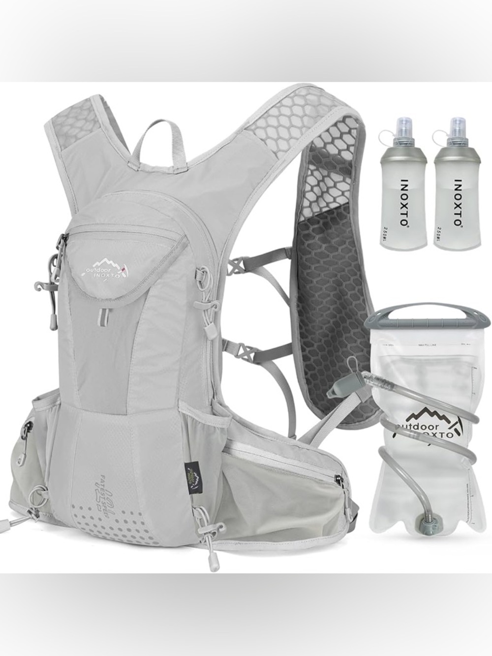 Outdoor Inoxto Running/Hiking Vest with hydration bladder